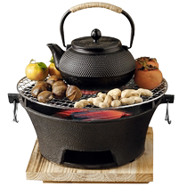Kawashima house tea-making stove set around the stove household indoor pot tea-making equipment full set of Chinese tea-making teapots