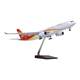 HNA aircraft model 330 passenger aircraft with wheels and lights