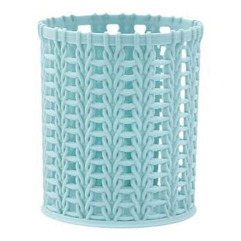 Creative imitation rattan plastic pen holder multi-functional and simple pencil