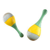 Small sand hammer musical instrument baby rattle toy newborn early education hand grasp training can chew baby hearing tracking