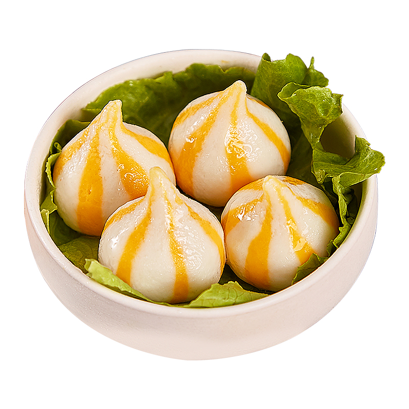 Anjing meatballs and fish roe buns 5 pounds hot pot meatballs for commercial use
