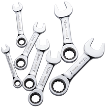 Mini ratchet opening plum blossom dual-purpose No. 10 No. 13 small 17 combination 15mm14 ten 19 full set of wrench tool set