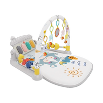 Pedal piano baby fitness stand early education educational music toy 0-1 year old newborn baby 6 months old child gift
