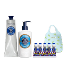LOccitane Shea Butter Body Lotion Hand Cream Repairing Moisturizing Mens and Womens Body Lotion Hand Cream Gift Moisturizing Summer