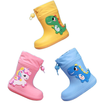 Child Rain Shoes Boys Girls Baby Non-slip Rain Boots Elementary School Children Girls Girls Water Shoes Nursery Waterproof Rubber Shoes