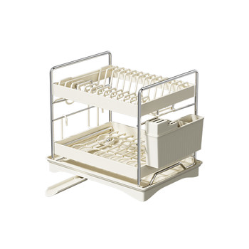 Multifunctional drain bowl and plate rack new style dish storage rack