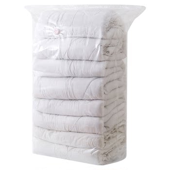 Vacuum compression bag without air pumping clothes storage bag