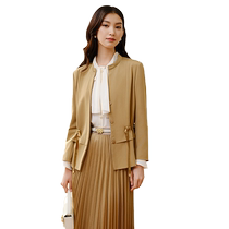 EP Yaying high-end series national style mulberry silk waist-slimming temperament new Chinese style jacket 2024 spring and autumn 1256A