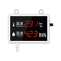 Temperature and humidity meter display large screen signage remote alarm controller high precision industrial digital display sensor dew point meter