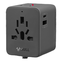 Plug-in de conversion Bull Universal Travel Socket Converter Charger International Insigne European Design Merit 116