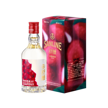 Shuheng lychee flavored fruit wine 8% 330ml single bottle official product of wuliangye