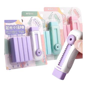 Chenguang push-pull eraser for primary school students, no traces, no chips, ultra-clean eraser, child safety, kindergarten push-type pencil, elephant skin eraser, stationery supplies