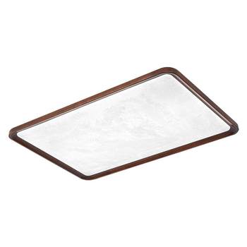 Nvc lighting middle ages ice crack ceiling lamp walnut grain living room study bedroom lamp whole house lamp new style