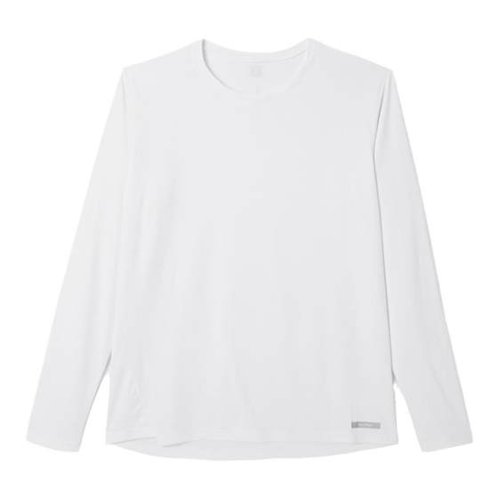 
Decathlon base quick drying clothes for women spring and summer sports mountaineering long-sleeved sunscreen T-shirt running body clothes SAL2
