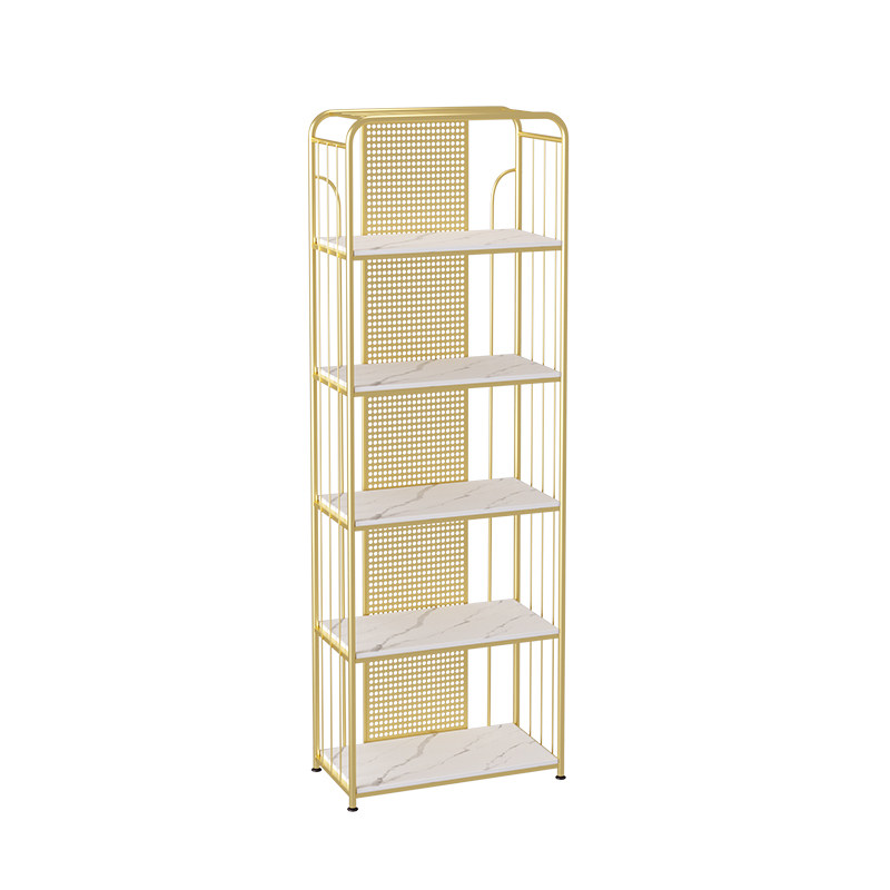 Hesheng light luxury high-end home perforated board storage rack