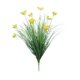 Primary color simulated plant partition window decoration bionic grass