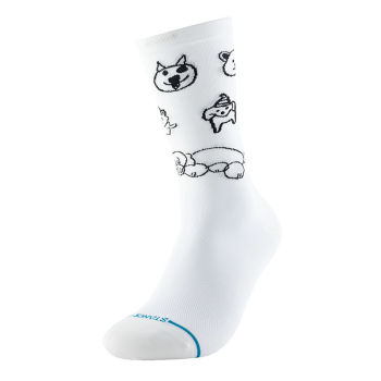 Inter丨stance ຢ່າງເປັນທາງການ socks ຜູ້ຊາຍ socks ຖົງຕີນແມ່ຍິງ icon346 summer mid-calf socks sweat-absorbent ຖົງຕີນກິລາ breathable