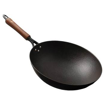 Jiangyou hongjiang cast iron pot uncoated non-stick no-boil