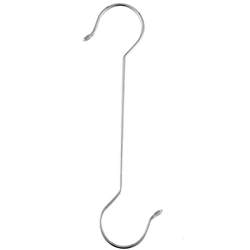 s hook stainless steel long pole hook long hook clothes hanger clothes drying rod extension hook s hook ຮ້ານເສື້ອຜ້າ s type hook