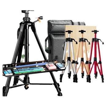 Metal easel foldable