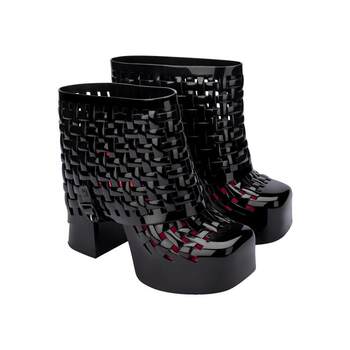 Melissa x marshall columbia jelly lightweight fashionable high-heeled women's boots 35876