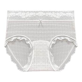 Women's ice silk underwear 2025 new summer pure cotton antibacterial