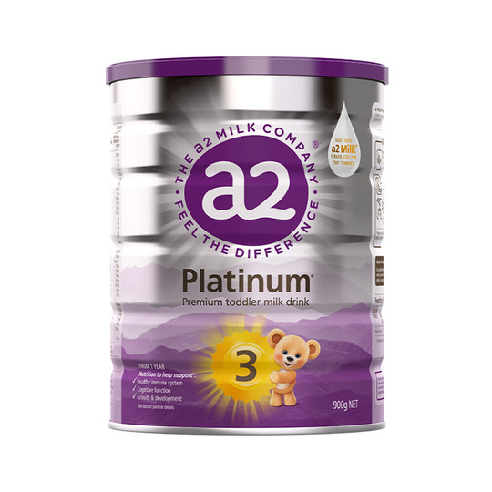 澳洲a2三段3段紫白金版白金版婴幼儿宝宝牛奶粉有四段4段二段2段