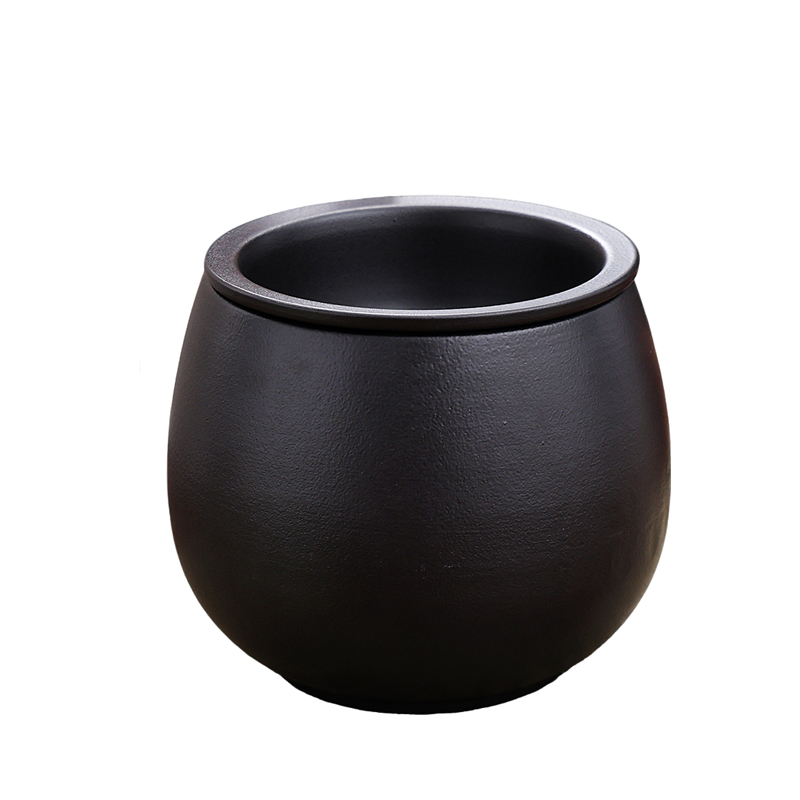 Dry and wet separation ceramic tea slag tank desktop household use filtered water bowl waste water bucket ashtray tea set accessories tea wash