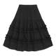 MIMIGOGO sweet cream cake skirt playful heavy industry lace pleated multi-layer skirt 4B17