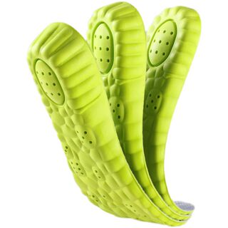 艾草除臭增高鞋垫男款不累脚隐形内增高吸汗防臭女士运动气垫减震