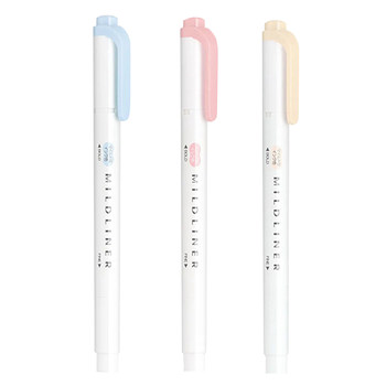 Zebra wkt7 double-ended highlighter