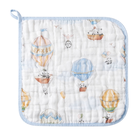 【U先试用】嫚熙纯棉纱布新生儿口水巾-30×30(cm)*1