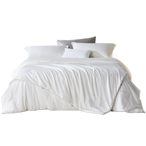 Luolai Home Textiles 1 8-meter double bed 100% filament cotton 100% cotton Class A mulberry silk two-in-one quilt for all seasons
