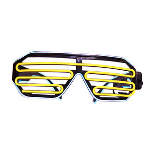 Luminous led glasses handsome girl disco sunglasses