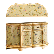 TiGao Meiju New Chinese Hyun Guan Cabinet Luxury Villa Channel Fresco Dining Room A Few High-end Display Cabinets