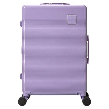 American travel 2025 new 20-inch wide trolley suitcase boarding dopamine purple pc large capacity suitcase nb1