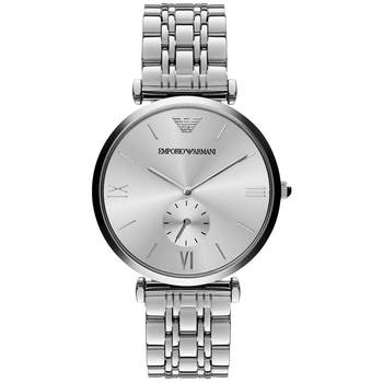 Armani fashion business simple quartz watch for men