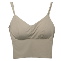 Large U-shaped beautiful back vest for women with breast pads small breasts gathered seamless suspender suit with yoga sports bra