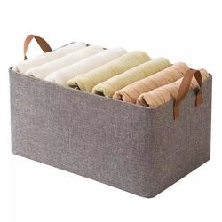 Cationic clothes storage box ຄົວເຮືອນ fabric ເຄື່ອງນຸ່ງຫົ່ມ pants ຕູ້ເກັບຮັກສາກະຕ່າ wardrobe layered folding ອົງການຈັດຕັ້ງປອມ