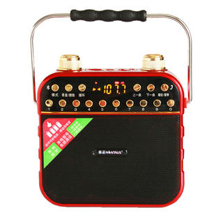 夏新857广场舞音响扩音器无线蓝牙收音机手提户外音箱收款播报器