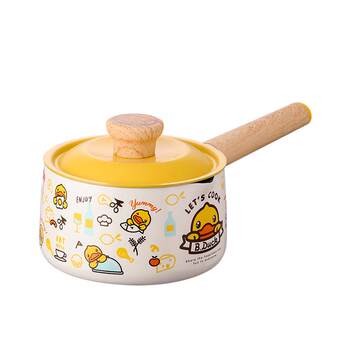 Cui dahuang candied haws and yellow duck milk pot non-stick pot gas ຄົວເຮືອນເດັກນ້ອຍ ອາຫານເດັກນ້ອຍ ໝໍ້ໜື້ງທັນທີ