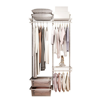 Platinum whole house customized metal wardrobe environmentally friendly zero formaldehyde bedroom cloakroom storage 1.1 meter