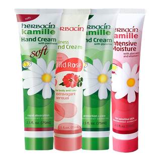 Herbacin chamomile hand cream family portrait