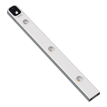 Philips cabinet light sensor light strip self-adhesive wireless wine cabinet display cabinet led rechargeable wardrobe corrugated light strip