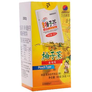 South korea imported small package fruit honey grapefruit tea