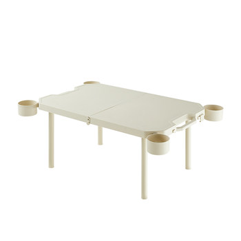 Outdoor folding table portable camping barbecue dining table