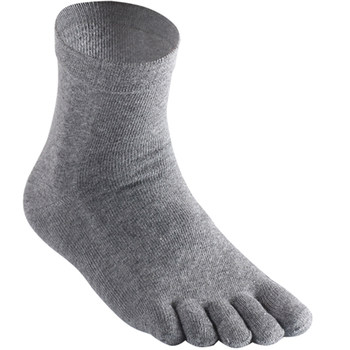 Sanfentian toe socks, 5 ຄູ່ toe toe ສີດໍາທຸລະກິດ, socks ຝ້າຍຜູ້ຊາຍ, toe socks, ກ່ອງຂອງຂວັນ