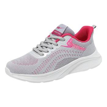 Double Star Running Shoes for Women Summer New Breathable Lightweight Casual Shoes Summer Soft Sole ເກີບກິລາທີ່ສະດວກສະບາຍສໍາລັບແມ່ຍິງ ເກີບດ່ຽວສໍາລັບຜູ້ຊາຍ