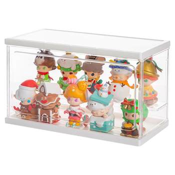 Blind box storage display rack dustproof figure storage rack