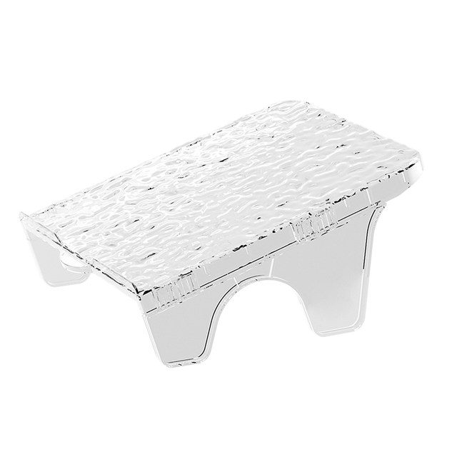 Space-saving water corrugated double-layer shoe rack double-layer storage